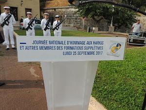 2017 09 25 TOULON HOMMAGE AUX HARKIS ET MEMBRES DES FORMATIONS SUPPLETIVES (1)